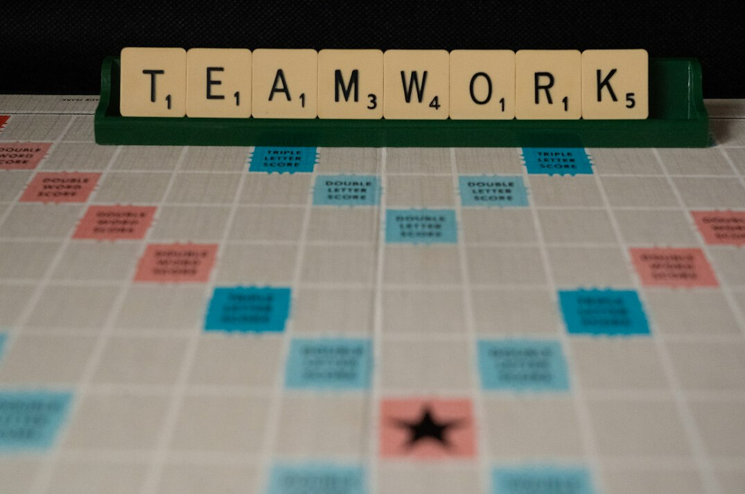 team resolving conflict